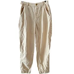 Everlane Baby Cord Corduroy Women's Pants Size 2 Cream/Yellow NWOT Cheeky